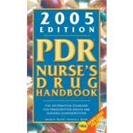 PDR Nurse's Drug Handbook 2005 9781401860387