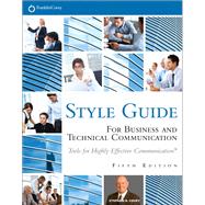 FranklinCovey Style Guide For Business and Technical Communication 9780133090390