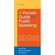 A Pocket Guide to Public Speaking 9781457670404