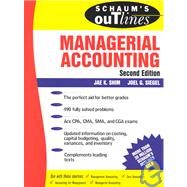 Schaum's Outline of Managerial Accounting