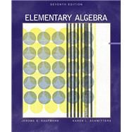 Elementary Algebra (with CD-ROM, BCA/iLrn Tutorial, and InfoTrac) 9780534400415