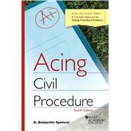 Acing Civil Procedure 9781628100419