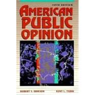 American Public Opinion 9780023340420