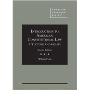 Introduction to American Constitutional Law 9781684670420