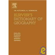 Elsevier's Dictionary of Geography