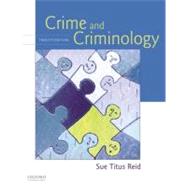 Crime and Criminology 9780195370447