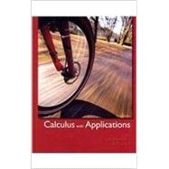 Calculus with Applications & MathXL 12 Month SAK 9780321790453