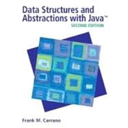 Data Structures And Abstractions With Java 9780132370455