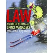 Law for Recreation and Sport Managers 9780757530456