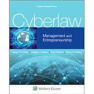 Cyberlaw Management and Entrepreneurship 9781454850458