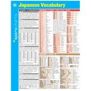 Japanese Vocabulary SparkCharts 9781411470460