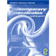 Student Solutions Manual t/a Contemporary Precalculus