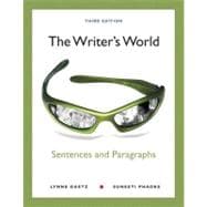 Writer's World : Sentences and Paragraphs (with NEW MyWritingLab with Pearson EText Student Access Code Card) 9780321850478