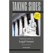 Taking Sides: Clashing Views on Legal Issues, Expanded 9780078050497