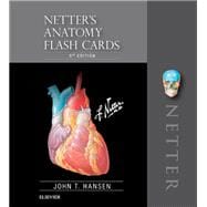 Netter's Anatomy Flash Cards 9780323530507