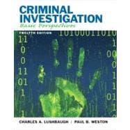 Criminal Investigation Basic Perspectives 9780135110515