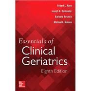 Essentials of Clinical Geriatrics, Eighth Edition 9781259860515