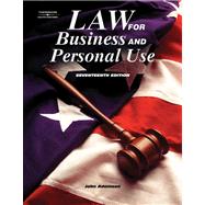 Law For Business And Personal Use
