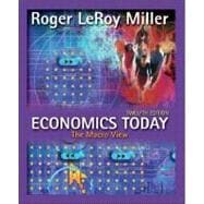 Economics Today : The Macro View Plus MyEconLab Student Access Kit 9780321200518