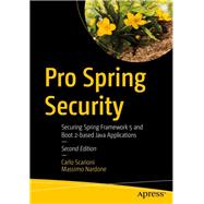 Pro Spring Security 9781484250518