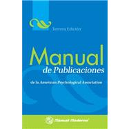 Manual de Publicaciones de la American Psychological Association / Publication Manual of the American Psychological Association 9786074480528