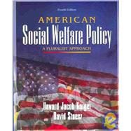 PACKAGE: SOCIAL WELFARE POLICY 9780205360529