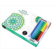 Vive Le Color! Harmony (Adult Coloring Book and Pencils) 9781419720536