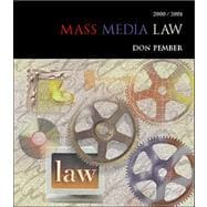 Mass Media Law (2001 Ed) 9780072370539