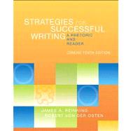 Strategies for Successful Writing, Concise Edition A Rhetoric and Reader with MyWritingLab Access Code Card 9780321920546