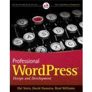 Professional WordPress : Design and Development 9780470560549