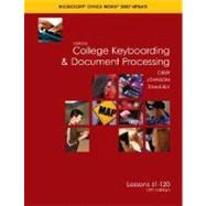 Gregg College Keyboarding and Document Processing(GDP), Word 2007 Update, Kit 2, Lessons 61-120 with Home Software 2. 0 9780077260552