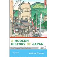 A Modern History of Japan From Tokugawa Times to the Present 9780190920555