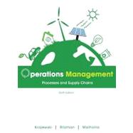 Operations Management Processes and Supply Chains Plus NEW MyOMLab with Pearson eText -- Access Card Package 9780132960557
