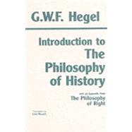 Introduction to the Philosophy of History 9780872200562