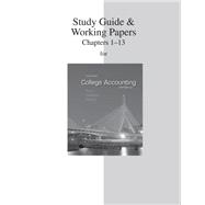 Study Guide & Working Papers to accompany College Accounting (Chapters 1-13) 9780077430573