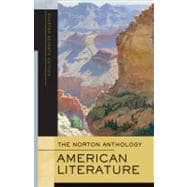 The Norton Anthology of American Literature 9780393930573
