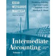 Problem Solving Survival Guide, Volume II (Chapters 15-24) to accompany Intermediate Accounting, 13th Edition 9780470380581
