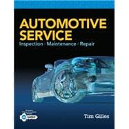 Automotive Service Inspection, Maintenance, Repair 9781305110595