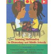 Learning Mathematics in Elementary and Middle Schools: A Learner-Centered Approach 9780131700598