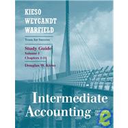 Intermediate Accounting, 13th Edition, Volume 1, Chapters 1-14, Study Guide, 9780470380598