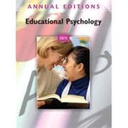 Annual Editions: Educational Psychology 10/11 9780078050602