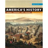 America's History, Volume 1 9781319060602