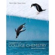 Foundations of College Chemistry, Alternate, 13th Edition 9780470460603