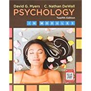 Psychology in Modules 9781319050610