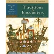 Traditions & Encounters Volume 1 From the Beginning to 1500: A Global Perspective on the Past 9780073330624