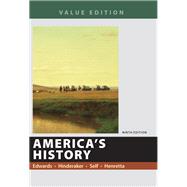 America's History, Value Edition, Combined 9781319060626