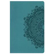 KJV Ultrathin Reference Bible, Teal LeatherTouch, Indexed 9781433620638