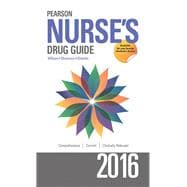 Pearson Nurse's Drug Guide 2016 9780134070643
