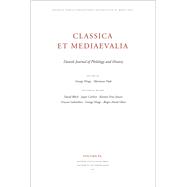 Classica Et Mediaevalia: Danish Journal of Philology and History 9788763540643