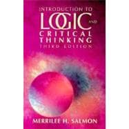 Introduction to Logic and Critical Thinking